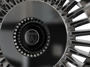 ASANTI TIARA WHEEL 3D MODEL Modelo de Impressão 3D