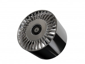 ASANTI TIARA WHEEL 3D MODEL Modelo de Impressão 3D