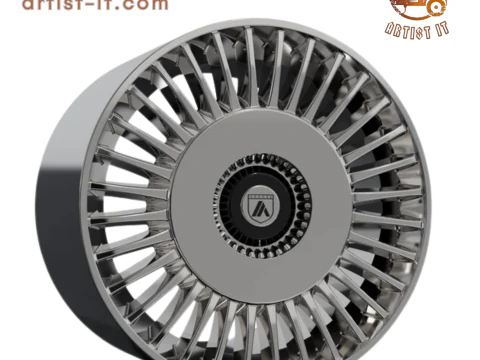 ASANTI TIARA 휠 3D 모델 3D 프린트 모델