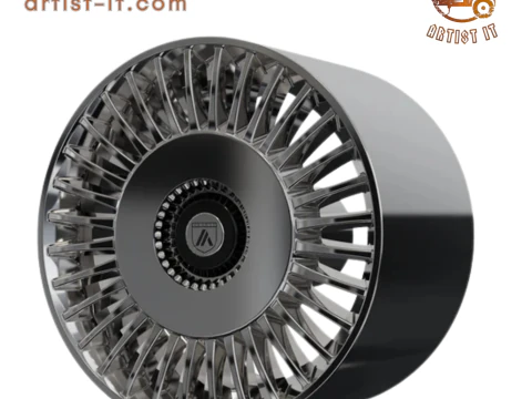 ASANTI TIARA WHEEL 3D MODEL 3D Print Model