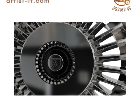 ASANTI TIARA WHEEL 3D MODEL 3D Print Model