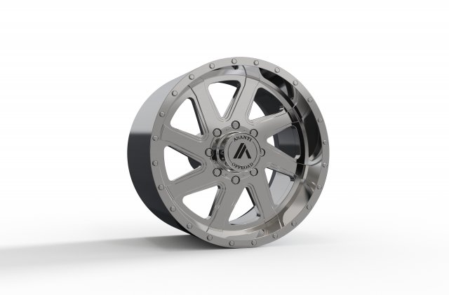 ASANTI WINDMILL WHEEL 3D MODEL 3D 打印模型 .c4d .max .obj .3ds .fbx .stl .blend 