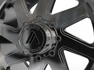 ASANTI WINDMILL WHEEL 3D MODEL 3D 打印模型