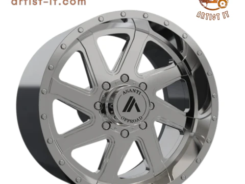 ASANTI WINDM&Uuml;HLENRAD 3D-MODELL 3D Druckmodell