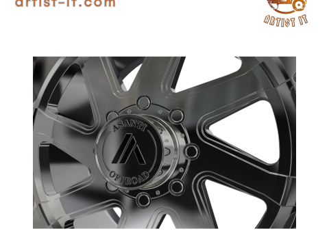 ASANTI WINDMILL WHEEL 3D MODEL 3D Print Model