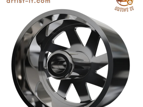 ASANTI WINDMILL WHEEL 3D MODEL 3D Print Model