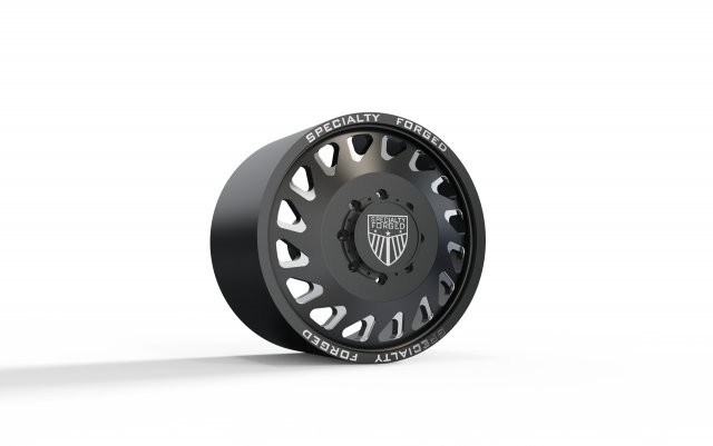 FRONT SPECIALITY FORGED D001 WHEEL 3D MODEL Model Cetak 3D .c4d .max .obj .3ds .fbx .stl .blend 