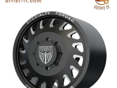 FRONT SPECIALITY FORGED D001 WHEEL 3D MODEL 3D 프린트 모델