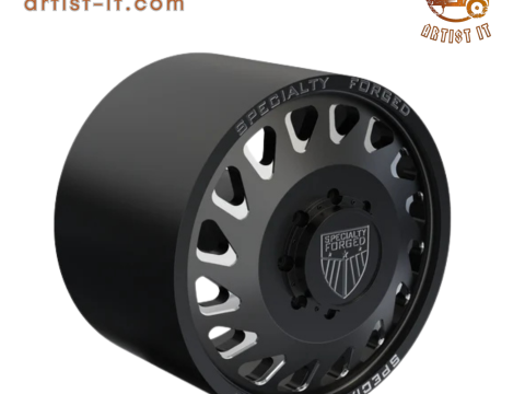 FRONT SPECIALITY FORGED D001 WHEEL 3D MODEL 3D 프린트 모델