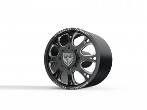 FRONT SPECIALITY FORGED D002 WHEEL 3D MODEL 3Dプリントモデル