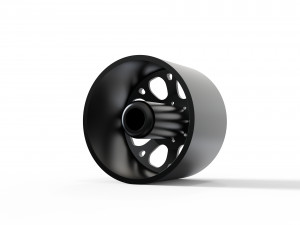 FRONT SPECIALITY FORGED D002 WHEEL 3D MODEL 3Dプリントモデル