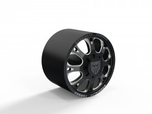 FRONT SPECIALITY FORGED D002 WHEEL 3D MODEL 3Dプリントモデル