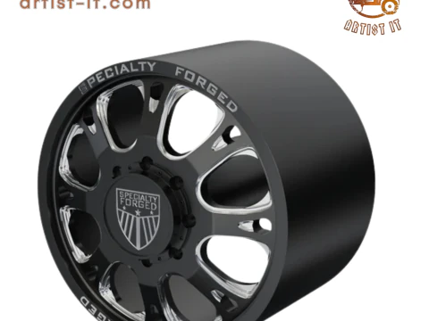 FRONT SPECIALITY FORGED D002 WHEEL 3D MODEL 3D Print Model