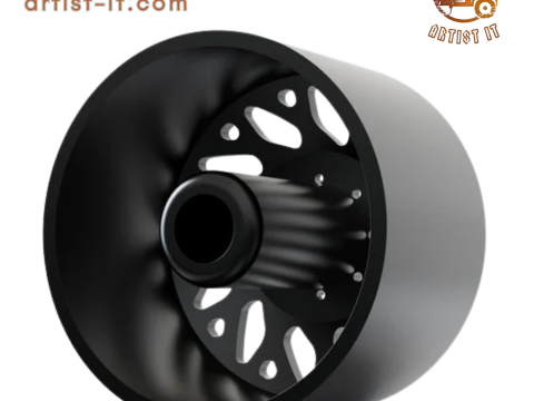 FRONT SPECIALITY FORGED D003 WHEEL 3D MODEL Model Cetak 3D