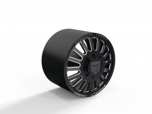 FRONT SPECIALITY FORGED D004 WHEEL 3D MODEL Modèles 3D en vedette