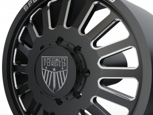 FRONT SPECIALITY FORGED D004 WHEEL 3D MODEL Modèles 3D en vedette