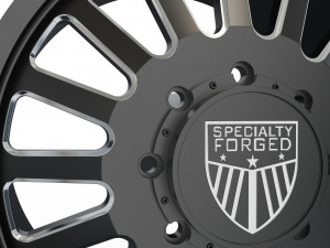 FRONT SPECIALITY FORGED D004 WHEEL 3D MODEL Modèles 3D en vedette
