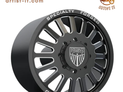 FRONT SPECIALITY FORGED D004 WHEEL 3D MODEL 3D 打印模型