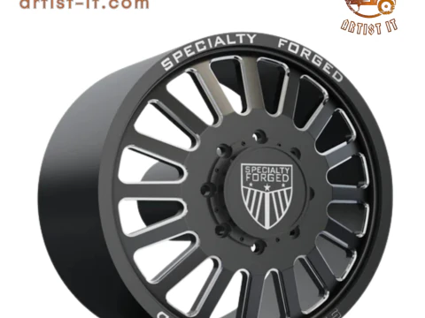 FRONT SPECIALITY FORGED D004 WHEEL 3D MODEL 3D Print Model