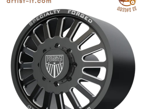 FRONT SPECIALITY FORGED D004 WHEEL 3D MODEL Modello di stampa 3D