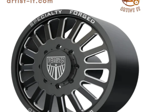 FRONT SPECIALITY FORGED D004 WHEEL 3D MODEL 3D Print Model