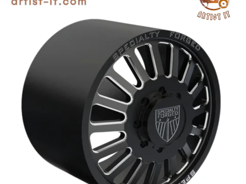FRONT SPECIALITY FORGED D004 WHEEL 3D MODEL 3D Print Model
