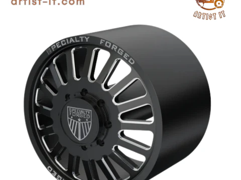 FRONT SPECIALITY FORGED D004 WHEEL 3D MODEL 3D Print Model