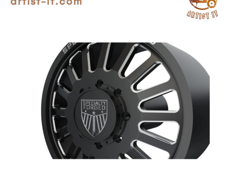 FRONT SPECIALITY FORGED D004 WHEEL 3D MODEL Modello di stampa 3D