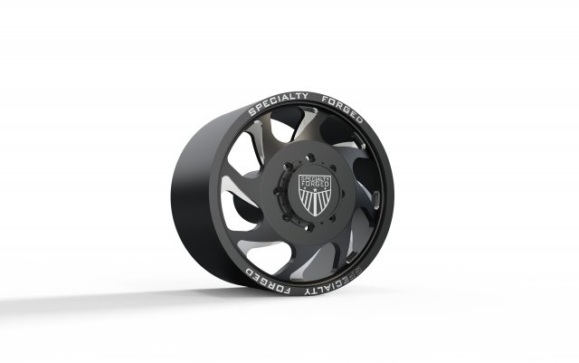 FRONT SPECIALITY FORGED D006 WHEEL 3D MODEL 3D प्रिंट मॉडल .c4d .max .obj .3ds .fbx .stl .blend 