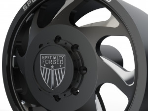 FRONT SPECIALITY FORGED D006 WHEEL 3D MODEL 3D प्रिंट मॉडल