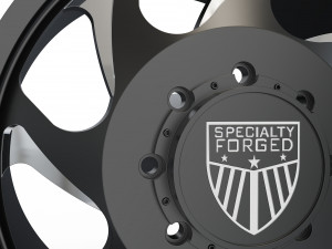 FRONT SPECIALITY FORGED D006 WHEEL 3D MODEL 3D प्रिंट मॉडल