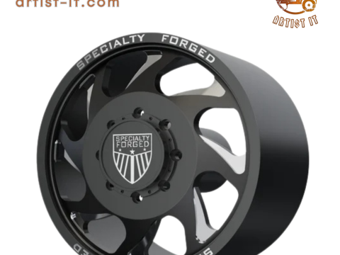 FRONT SPECIALITY FORGED D006 WHEEL 3D MODEL 3D Принт Модель