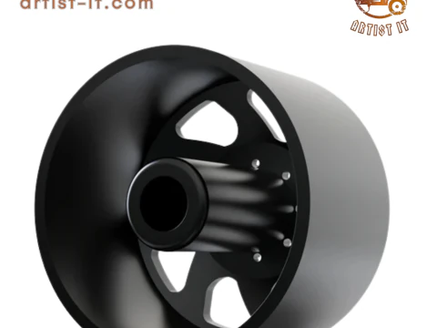 FRONT SPECIALITY FORGED D006 WHEEL 3D MODEL 3D Print Model