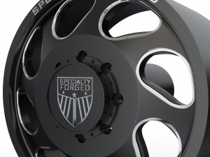 FRONT SPECIALITY FORGED D007 WHEEL 3D MODEL 3D Print Model