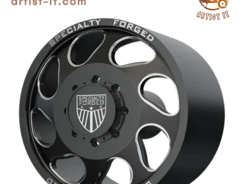 FRONT SPECIALITY FORGED D007 WHEEL 3D MODEL 3D Print Model