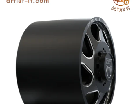FRONT SPECIALITY FORGED D007 WHEEL 3D MODEL 3D Print Model