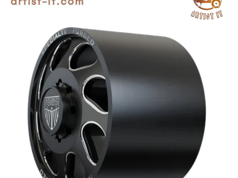 FRONT SPECIALITY FORGED D007 WHEEL 3D MODEL 3D Print Model