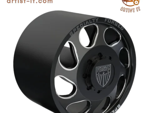 FRONT SPECIALITY FORGED D007 WHEEL 3D MODEL 3D Print Model