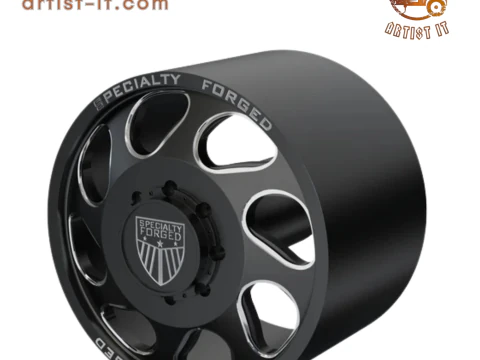 FRONT SPECIALITY FORGED D007 WHEEL 3D MODEL 3D Print Model