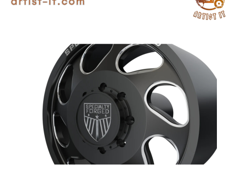 FRONT SPECIALITY FORGED D007 WHEEL 3D MODEL 3D 프린트 모델