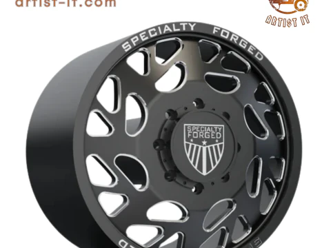 FRONT SPECIALITY FORGED D008 WHEEL 3D MODEL 3D Print Model