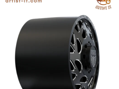 FRONT SPECIALITY FORGED D008 WHEEL 3D MODEL Model Cetak 3D