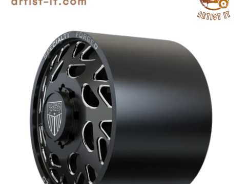 FRONT SPECIALITY FORGED D008 WHEEL 3D MODEL Model Cetak 3D