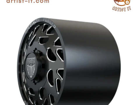 FRONT SPECIALITY FORGED D008 WHEEL 3D MODEL 3D Print Model