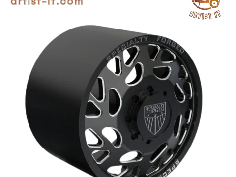 FRONT SPECIALITY FORGED D008 WHEEL 3D MODEL 3D Print Model