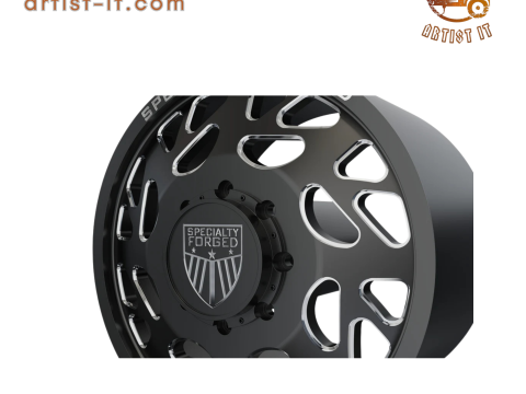 FRONT SPECIALITY FORGED D008 WHEEL 3D MODEL Model Cetak 3D