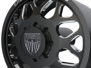 FRONT SPECIALITY FORGED D009 WHEEL 3D MODEL 3D Print Model