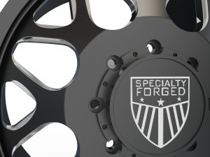 FRONT SPECIALITY FORGED D009 WHEEL 3D MODEL 3D Print Model