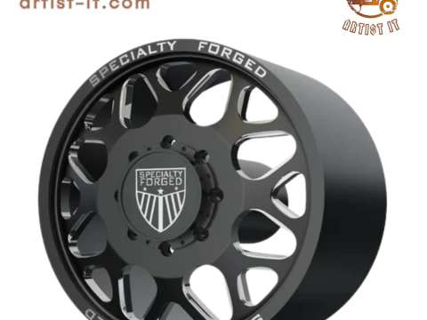FRONT SPECIALITY FORGED D009 WHEEL 3D MODEL 3D Print Model