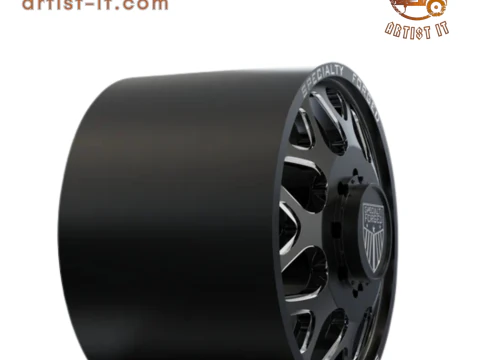 FRONT SPECIALITY FORGED D009 WHEEL 3D MODEL 3D Print Model